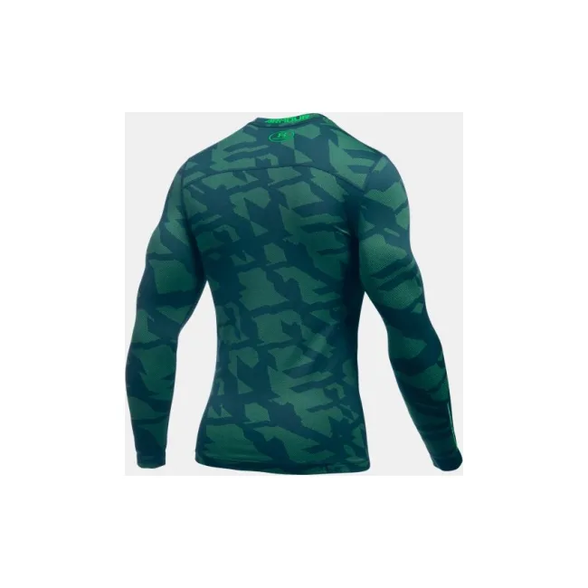 Компрессионная футболка Under Armour ColdGear Jacquard Compression Crew Nova Teal