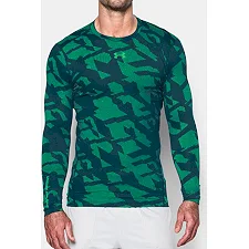 Компрессионная футболка Under Armour ColdGear Jacquard Crew Nova Teal