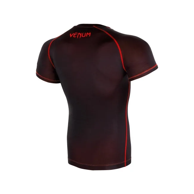 Компресійна футболка VENUM Contender 3.0s Short Sleeve Black/Red