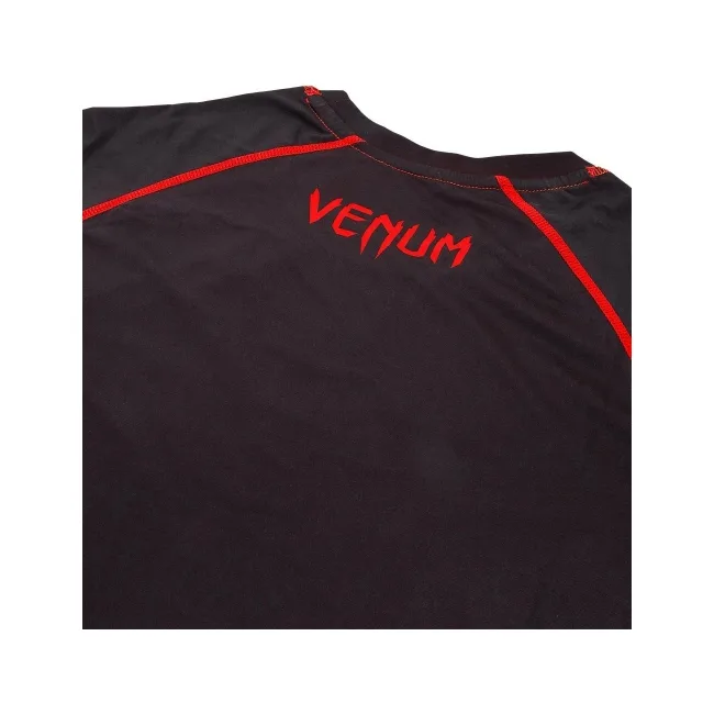 Компресійна футболка VENUM Contender 3.0s Short Sleeve Black/Red