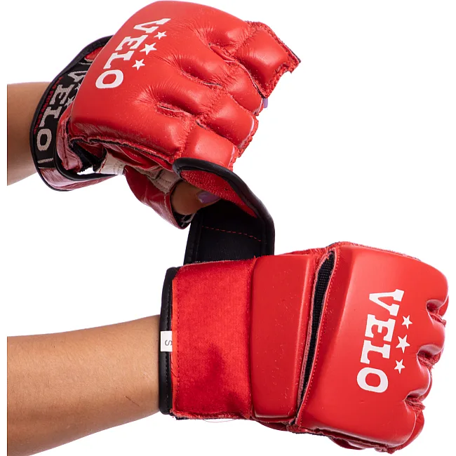 Перчатки для MMA кожаные VELO ULI-4026