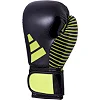 Перчатки для кикбоксинга Adidas с лицензией Wako (черно-зеленый, adiKBWKF200)
