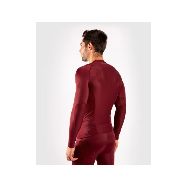 Рашгард з довгим рукавом VENUM G-Fit Burgundy