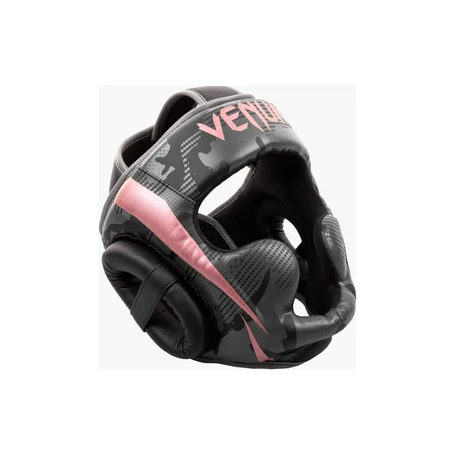 Шлем для бокса VENUM Elite Black Pink Gold