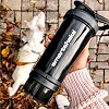 Спортивный шейкер SMARTSHAKE Revive 25oz/750мл Black