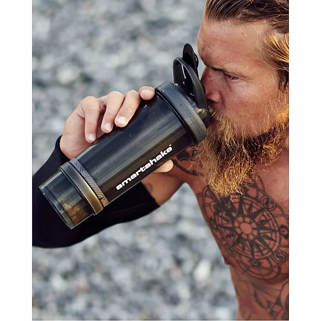 Спортивный шейкер SMARTSHAKE Revive 25oz/750мл Black