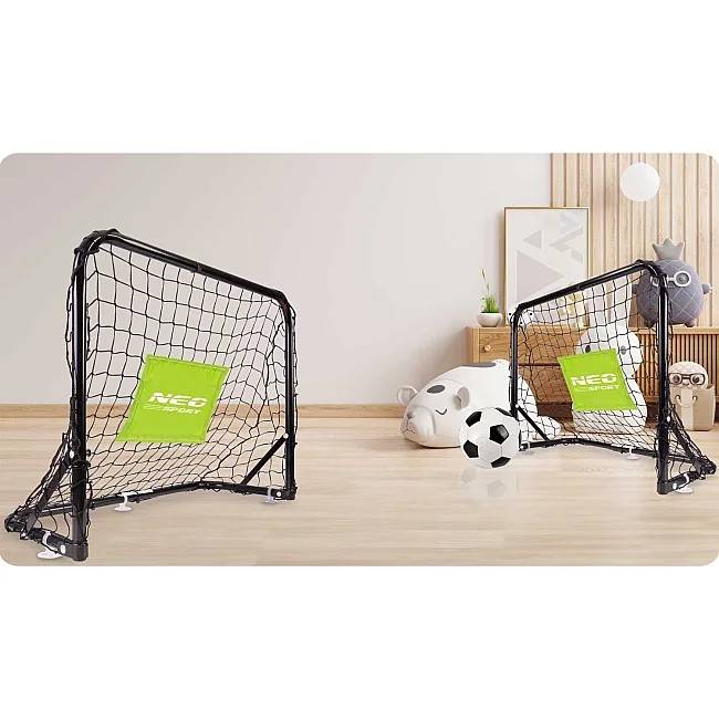 Ворота футбольные Neo-Sport NS-461 60 x 45 x 25 см, черные