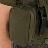 Жилет тактический разгрузочный с системой быстрого сброса и шестью подсумками MOLLE регулируемый SP-SPORT TY-7176 (Черный)