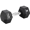 Гантель шестигранный HMS HEX PRO, 16 кг