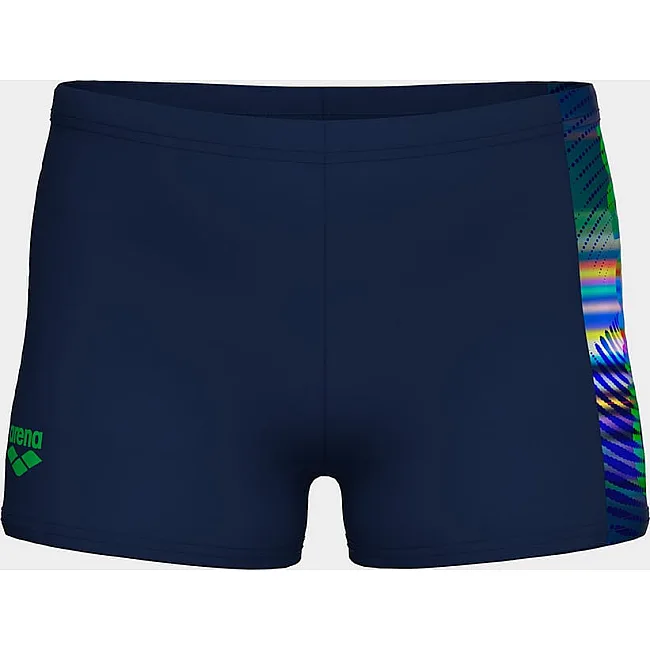 Плавки для хлопчиків Arena LIT LOGO SWIM SHORT синій (для дітей)