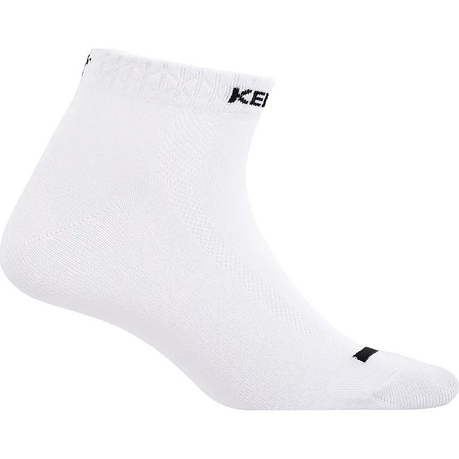 Спортивные носки унисекс короткие KELME FLAT K15Z958-9100 (Белый)