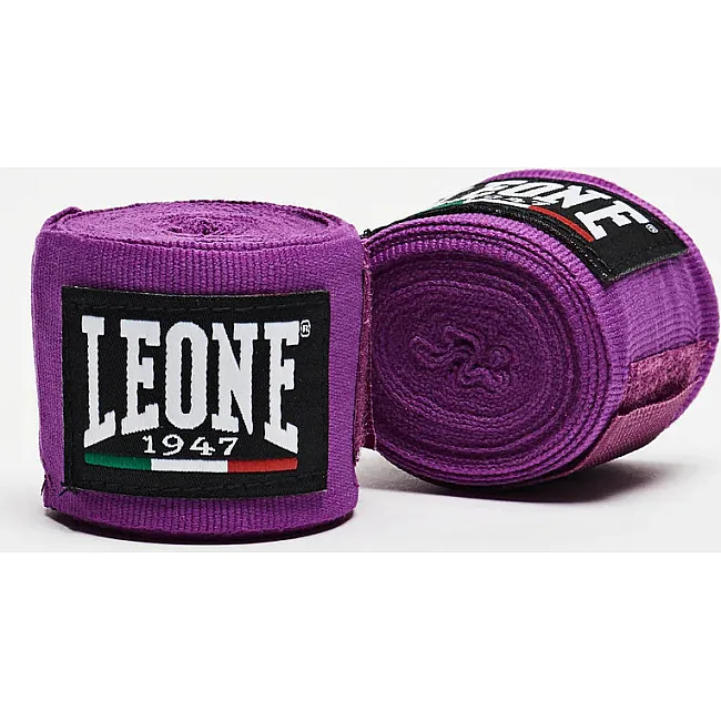 Бинти для боксу Leone AB705 Purple 3.5m