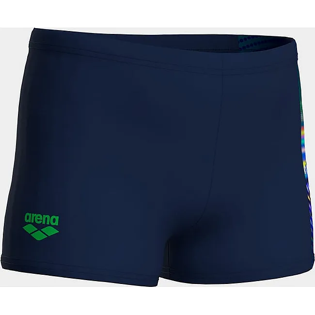 Плавки для хлопчиків Arena LIT LOGO SWIM SHORT синій (для дітей)