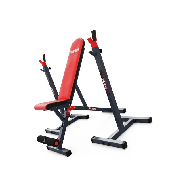 Скамейка для жима со стойками K-Sport KSSL099