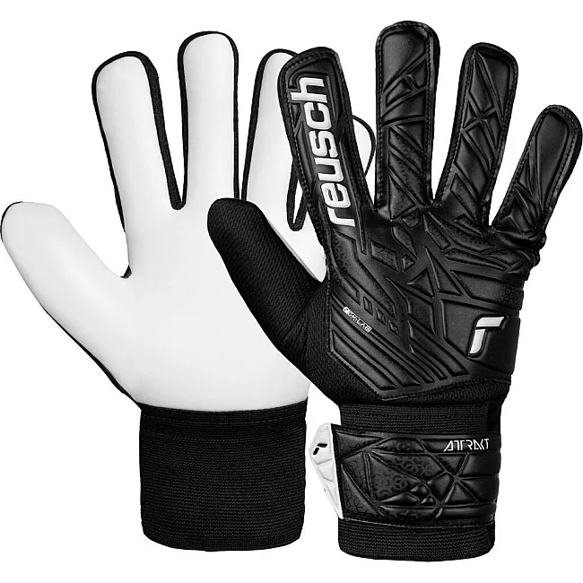 Перчатки вратарские Reusch Attrakt Starter Solid Junior 5572514 7700 г.5, черные