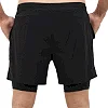Спортивные шорты двойные 2 в 1 с тайтсами мужские JOMA SMASH 104441-100 (Черный)