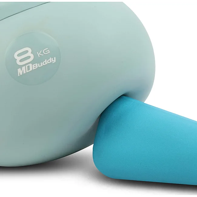 Гиря м'яка MDbuddy SOFT KETTLEBELL TA-7039-8 (Блакитний)