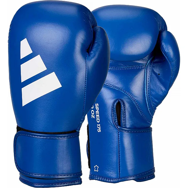 Перчатки для бокса Adidas Speed 175 | сине/белые | ADISBG175_3_0