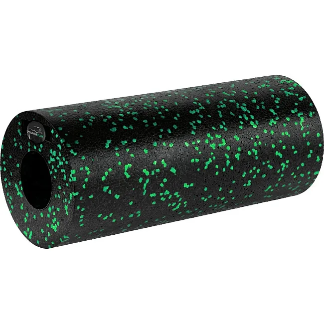 Масажний набір PowerPlay PP_4015 EPP Foam Roller Set 4in1 (2-ва роли + 2-ва м'ячі) Чорно-зелений