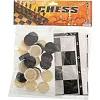 Шашки с виниловым игровым полем SP-SPORT
 IG-3103-SHASHKI ø2,8см