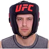 Распродажа! Тренировочный шлем для бокса кожа UFC PRO UHK-75061