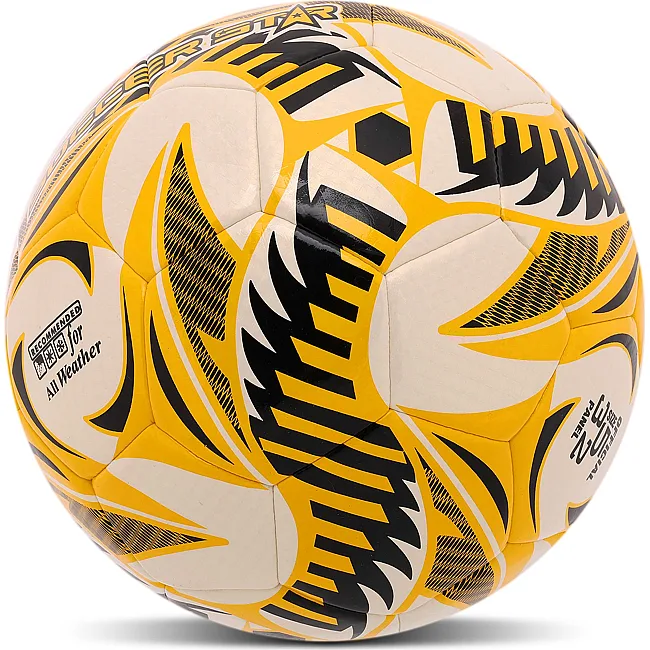 Футбольний м'яч
 HYBRID SOCCER STAR TO-TOWN FB-4508 №5 PU (Білий-жовтий)