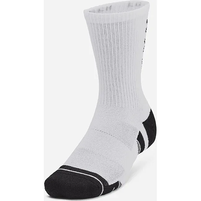 Носки UNDER ARMOUR Perf Tech Nov 3pk Crew белый