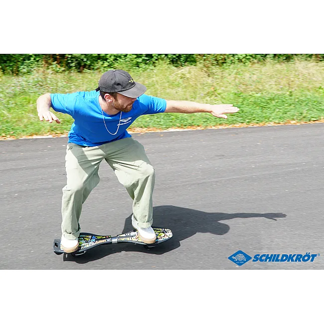 Вейвборд SCHILDKROT Waveboard Good Vibes Graffiti Max: 80 кг