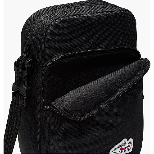 Сумка из-под плеча Nike NK HRTGE CRSSBY-CORTEZ PTCH 4L черный 15 x 23 x 8 см