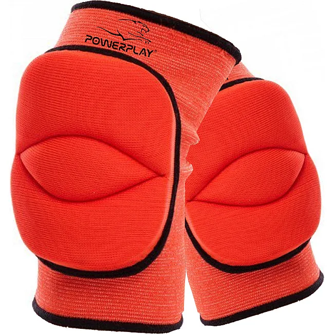 Наколенники PowerPlay PP-8000 Elastic Knee Support (пара) красные