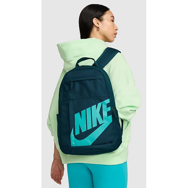 Рюкзак Nike NK ELMNTL BKPK-HBR 21L темно-синий 48х30х15 см