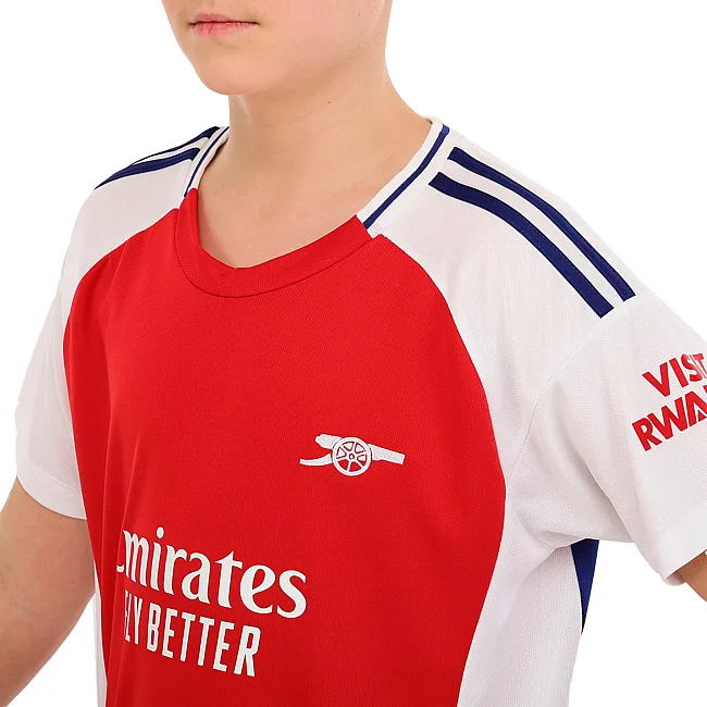 Футбольна форма дитяча із символікою клубу
 ARSENAL домашня 2025 SP-SPORT

 CO-4608 20-30 (Червоно-білий)