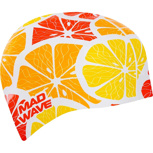 Шапочка для бассейна
 силиконовая для взрослых MADWAVE
 CITRUS M055316 (Желтый)