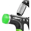 Кистевой эспандер POWERPLAY PP-4323 с регулируемой нагрузкой 10-40 кг. Strength Grip Черно-зеленый