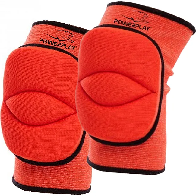 Наколенники PowerPlay PP-8000 Elastic Knee Support (пара) красные
