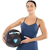 Мяч набивной медицинский для кроссфита WALL BALL LiveUp LP8103-2 2кг