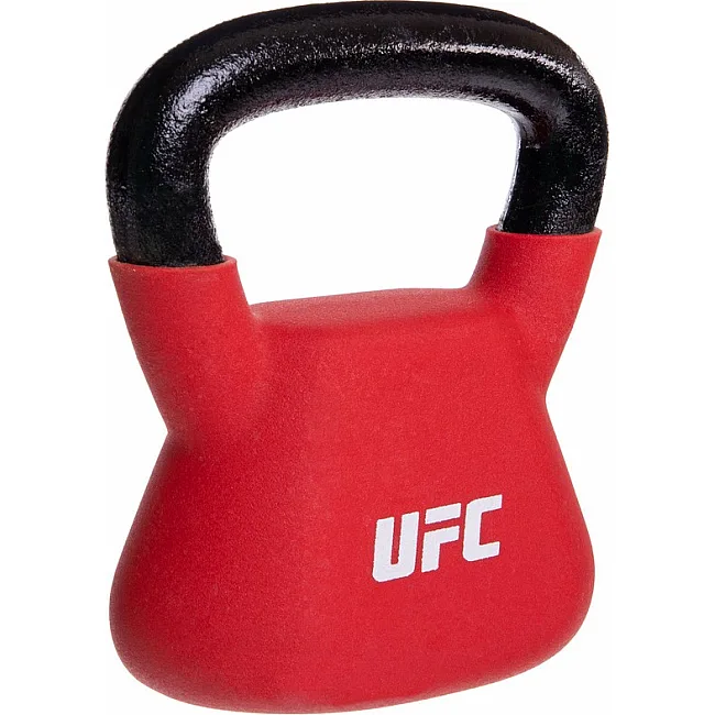 Гиря тренировочная цельная с
 покрытием UFC UHA-69693 вес 6кг