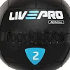 Мяч набивной медицинский для кроссфита WALL BALL LiveUp LP8103-2 2кг