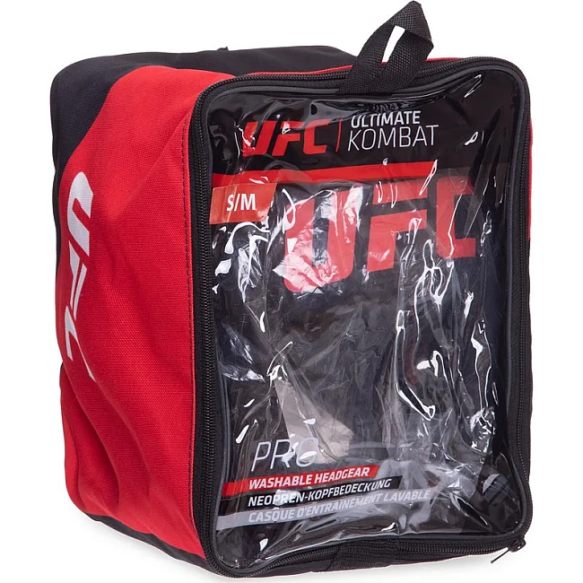 Распродажа! Тренировочный шлем для бокса кожа UFC PRO UHK-75061
