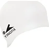 Шапочка для бассейна силиконовая для взрослых YINGFA ROUND C0072 (Белый)