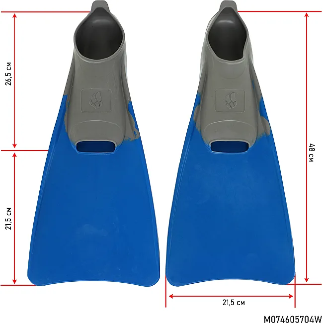 Ласты
 MADWAVE
 M074605704W
 44-45
