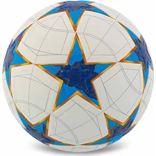 Футбольный мяч SELECTARS SP-SPORT FB-7586 №5 PU (Белый-синий)
