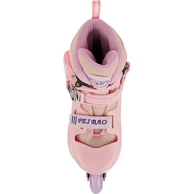 Распродажа! Ролики раздвижные FEI BAO SK-318 (Розовый)