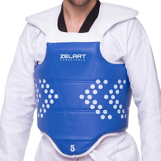 Жилет защитный для тхэквондо двусторонний ZELART
 BO-0030