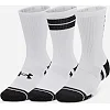 Носки UNDER ARMOUR Perf Tech Nov 3pk Crew белый