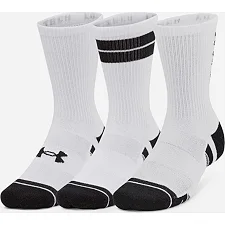 Шкарпетки UNDER ARMOUR Perf Tech Nov 3pk Crew білий