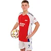 Футбольна форма дитяча із символікою клубу
 ARSENAL домашня 2025 SP-SPORT

 CO-4608 20-30 (Червоно-білий)