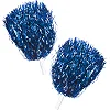 Помпони блискучі для чирлідингу з ручками SP-SPORT Pom-Poms CH-4878 2шт (Синій) Помпони блискучі для чирлідингу з ручками SP-SPORT Pom-Poms CH-4878 2шт (Синій)