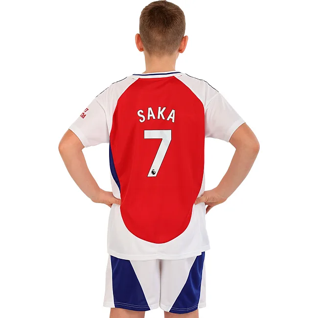 Футбольна форма дитяча із символікою клубу
 ARSENAL домашня 2025 SP-SPORT

 CO-4608 20-30 (Червоно-білий)