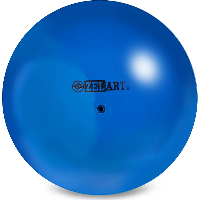 Мяч для художественной гимнастики ZELART RG150 см ø15см (Синий)